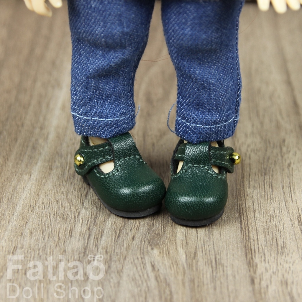 【Tバーシューズ グレー / オビツ22 / オビツ24 / ピュアニーモ / KIWI】Fatiao Doll Shop