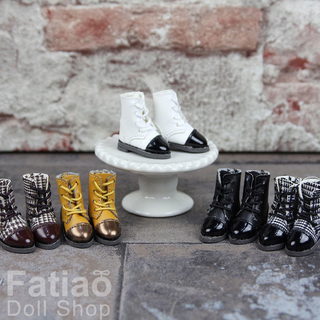 【レースアップロングブーツ/ Obitsu 11 / momoko / iMda 1.7】Fatiao Doll Shop