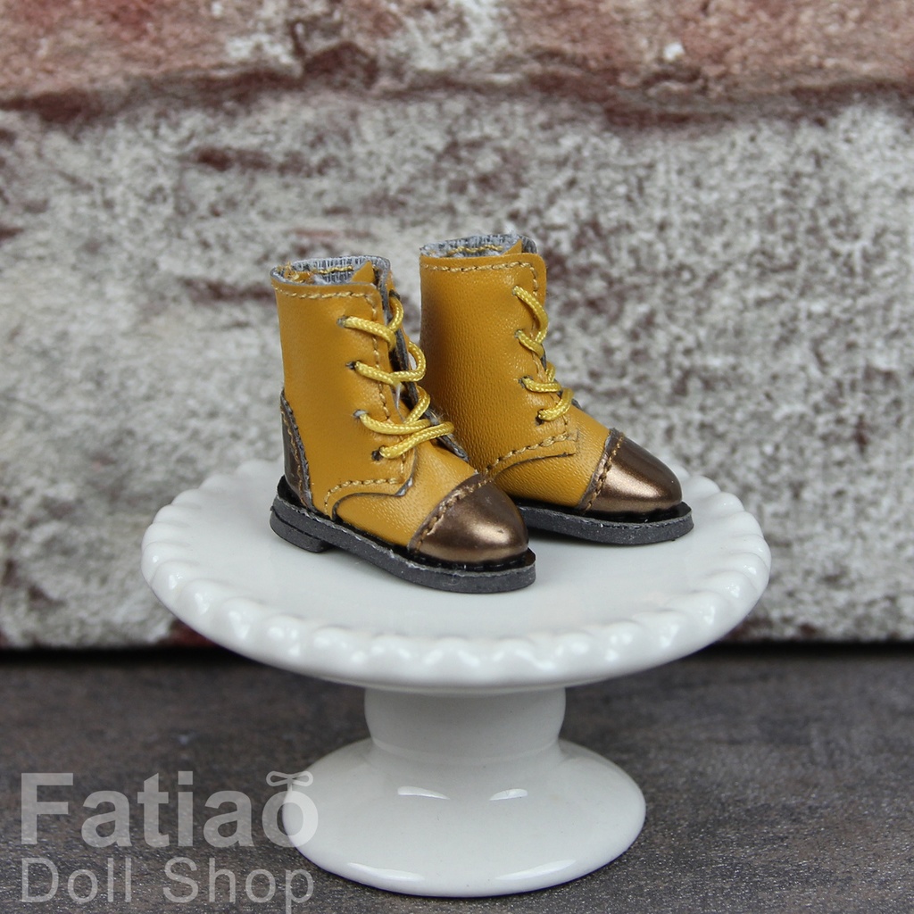 【レースアップロングブーツ/ Obitsu 11 / momoko / iMda 1.7】Fatiao Doll Shop