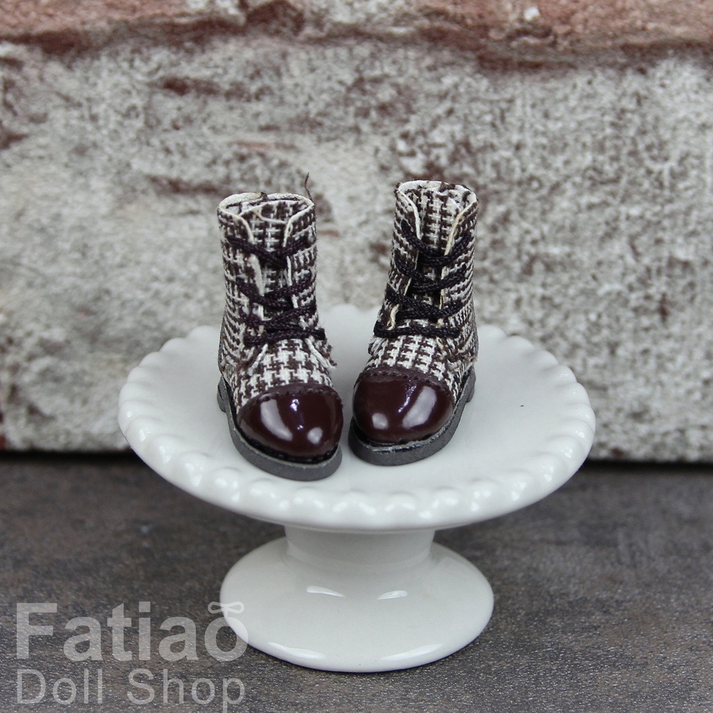 【レースアップロングブーツ/ Obitsu 11 / momoko / iMda 1.7】Fatiao Doll Shop