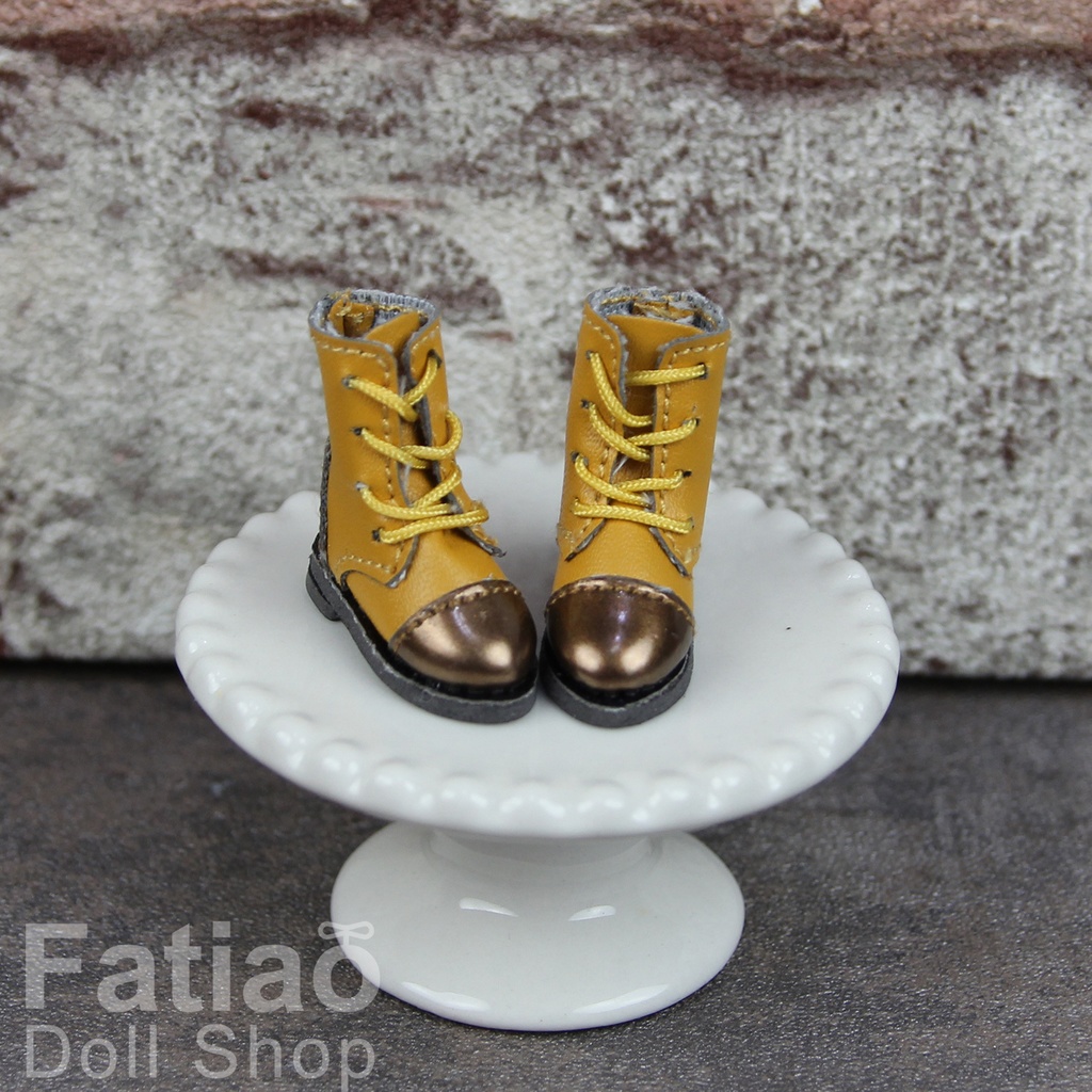 【レースアップロングブーツ/ Obitsu 11 / momoko / iMda 1.7】Fatiao Doll Shop