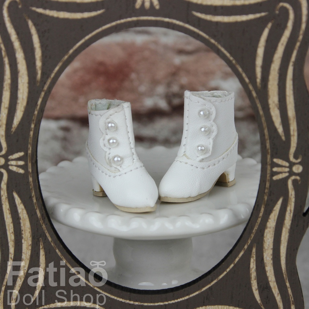 【パールショートブーツ / Obitsu 11 / Blythe / 復刻版初代リカちゃん】Fatiao Doll Shop