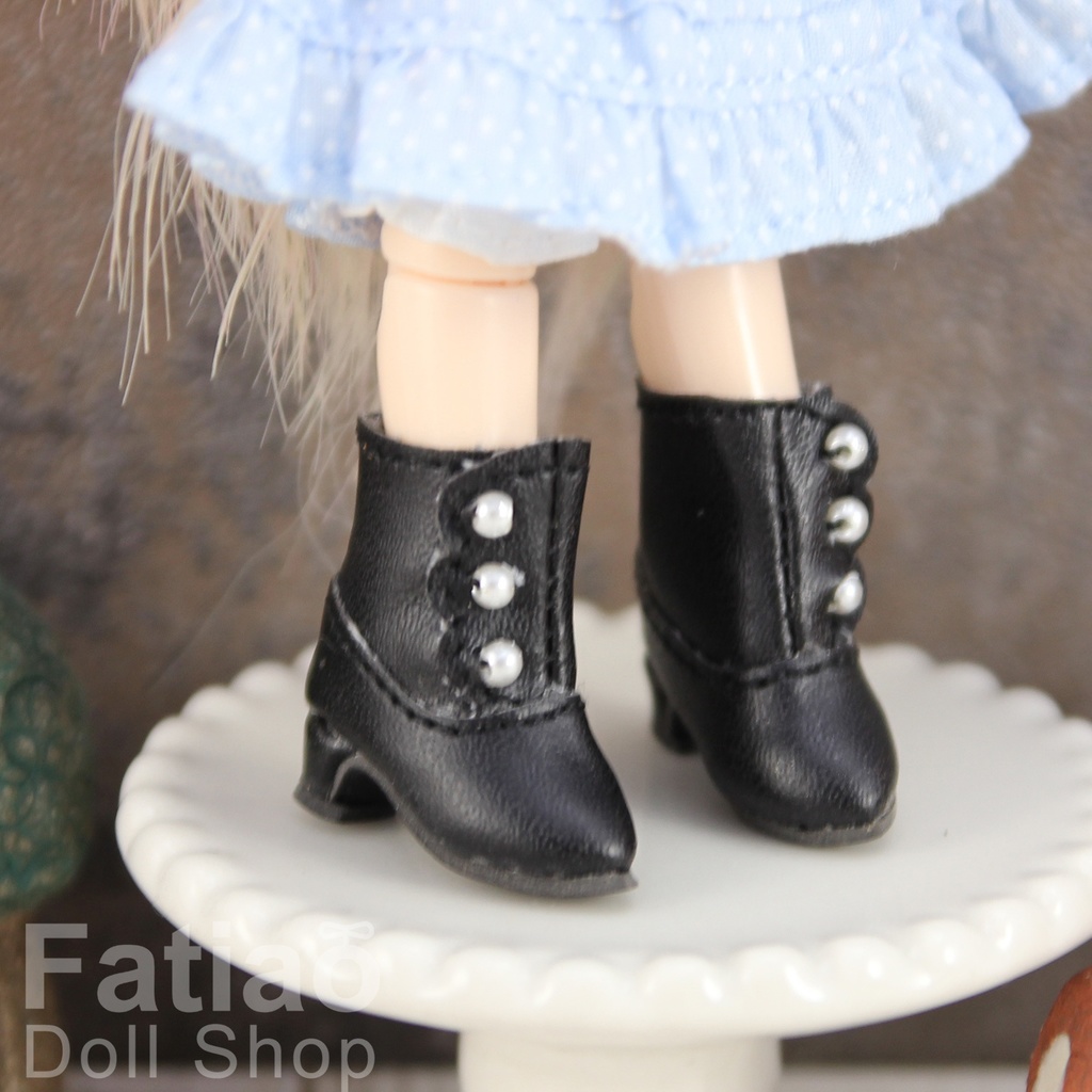【パールショートブーツ / Obitsu 11 / Blythe / 復刻版初代リカちゃん】Fatiao Doll Shop