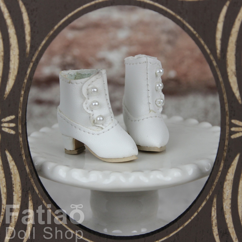 【パールショートブーツ / Obitsu 11 / Blythe / 復刻版初代リカちゃん】Fatiao Doll Shop