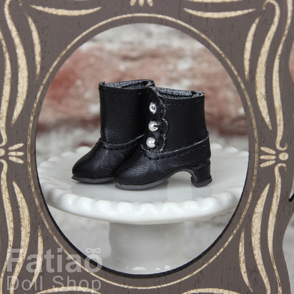 【パールショートブーツ / Obitsu 11 / Blythe / 復刻版初代リカちゃん】Fatiao Doll Shop