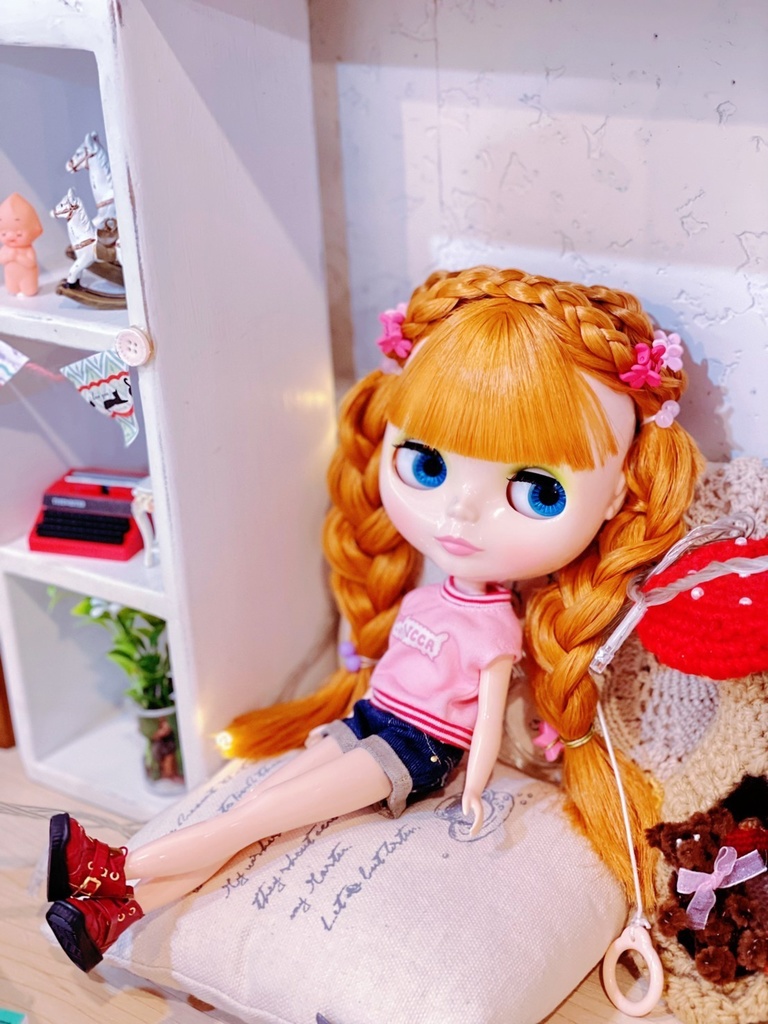 【モンクブーツ A / Obitsu 11 / Blythe / 初代リカちゃん / momoko】Fatiao Doll Shop