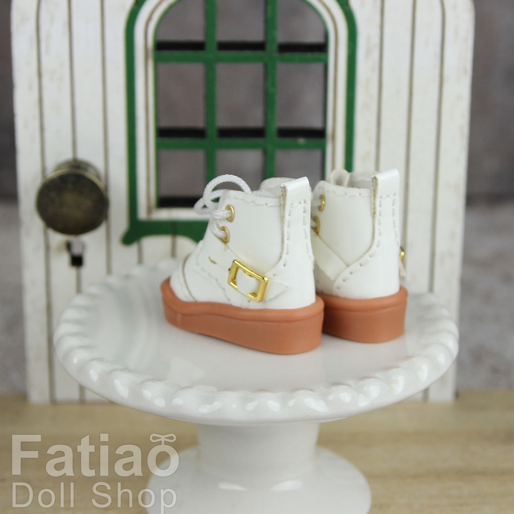 【モンクブーツ A / Obitsu 11 / Blythe / 初代リカちゃん / momoko】Fatiao Doll Shop