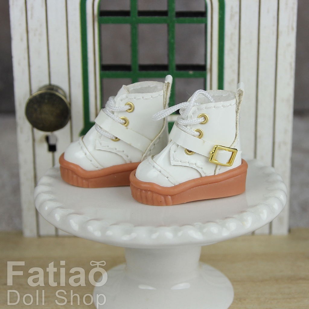 【モンクブーツ A / Obitsu 11 / Blythe / 初代リカちゃん / momoko】Fatiao Doll Shop