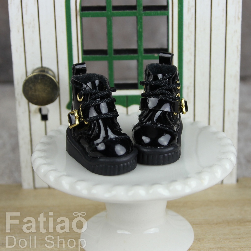 【モンクブーツ A / Obitsu 11 / Blythe / 初代リカちゃん / momoko】Fatiao Doll Shop