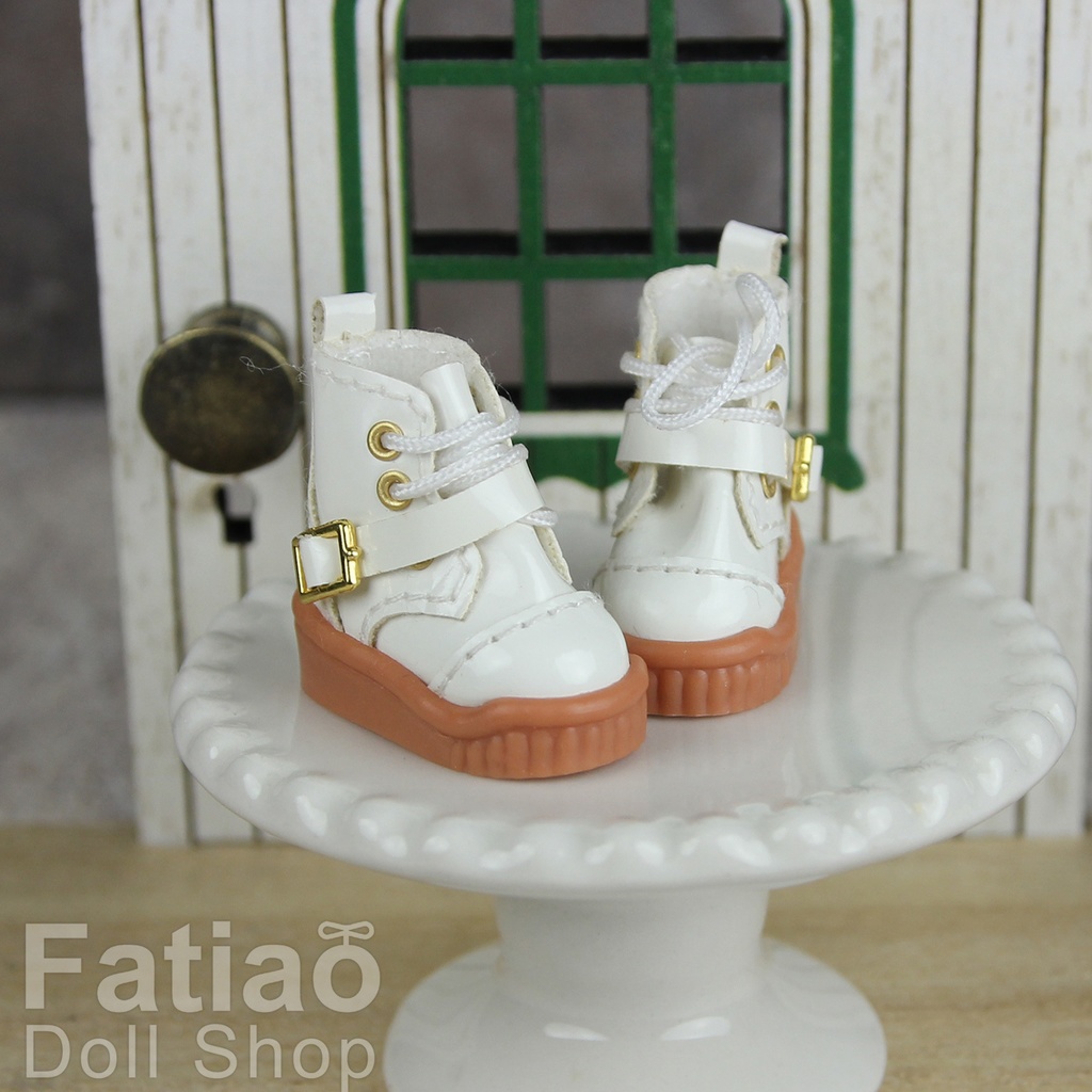 【モンクブーツ A / Obitsu 11 / Blythe / 初代リカちゃん / momoko】Fatiao Doll Shop