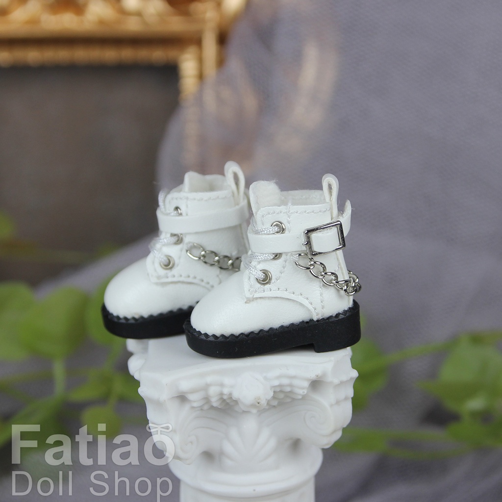 【モンクブーツ B / Obitsu 11 / Blythe / 初代リカちゃん】Fatiao Doll Shop