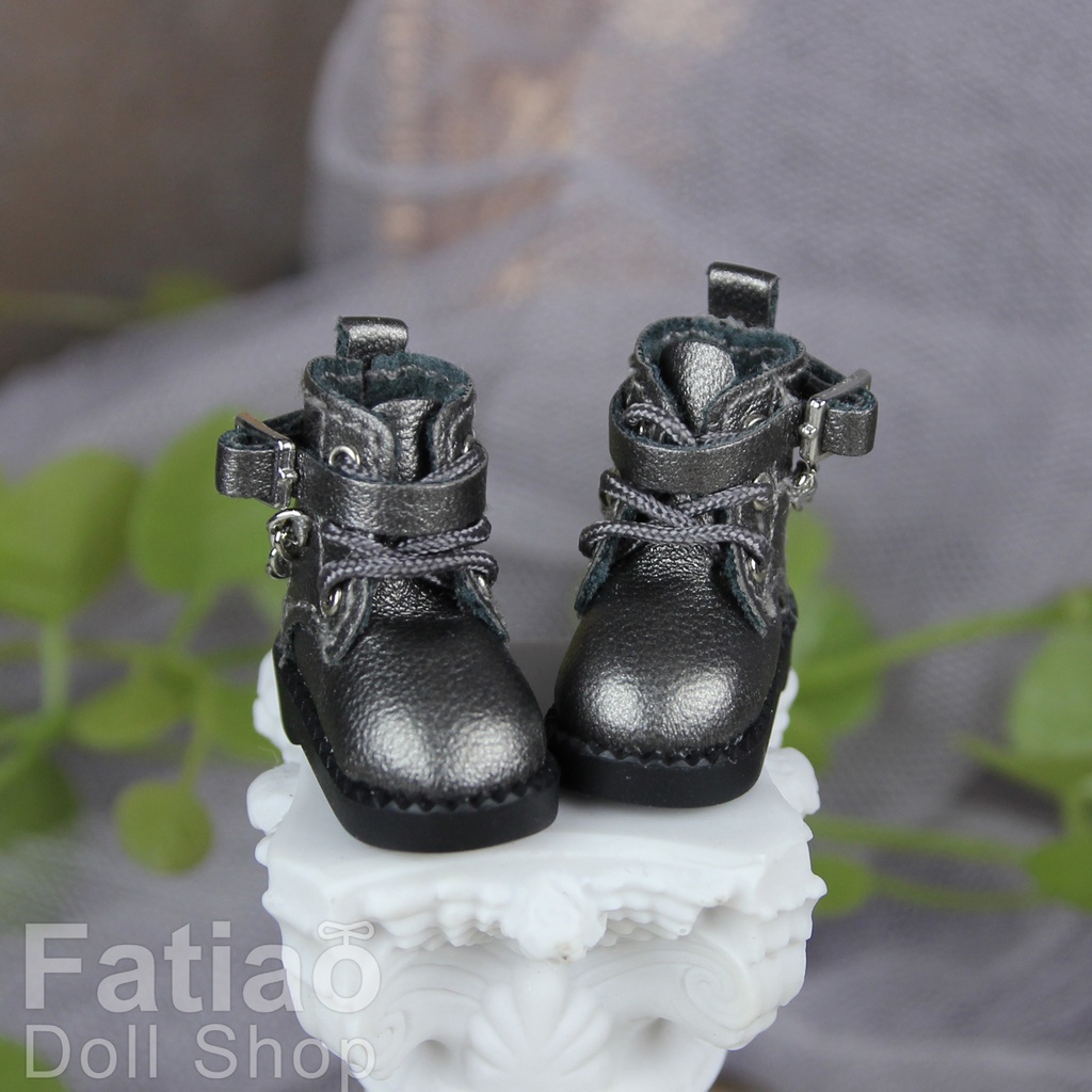 【モンクブーツ B / Obitsu 11 / Blythe / 初代リカちゃん】Fatiao Doll Shop