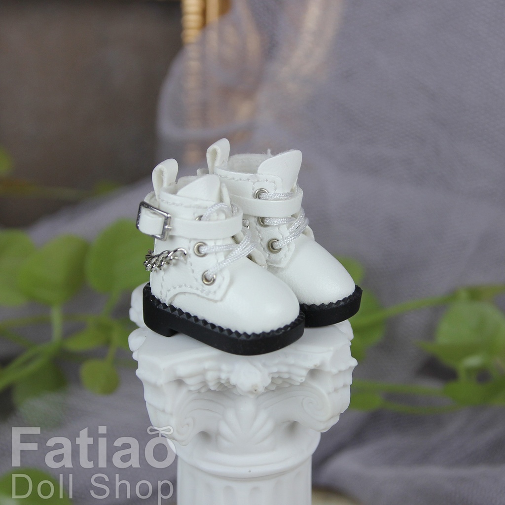 【モンクブーツ B / Obitsu 11 / Blythe / 初代リカちゃん】Fatiao Doll Shop