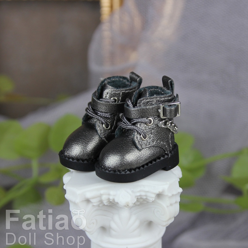 【モンクブーツ B / Obitsu 11 / Blythe / 初代リカちゃん】Fatiao Doll Shop