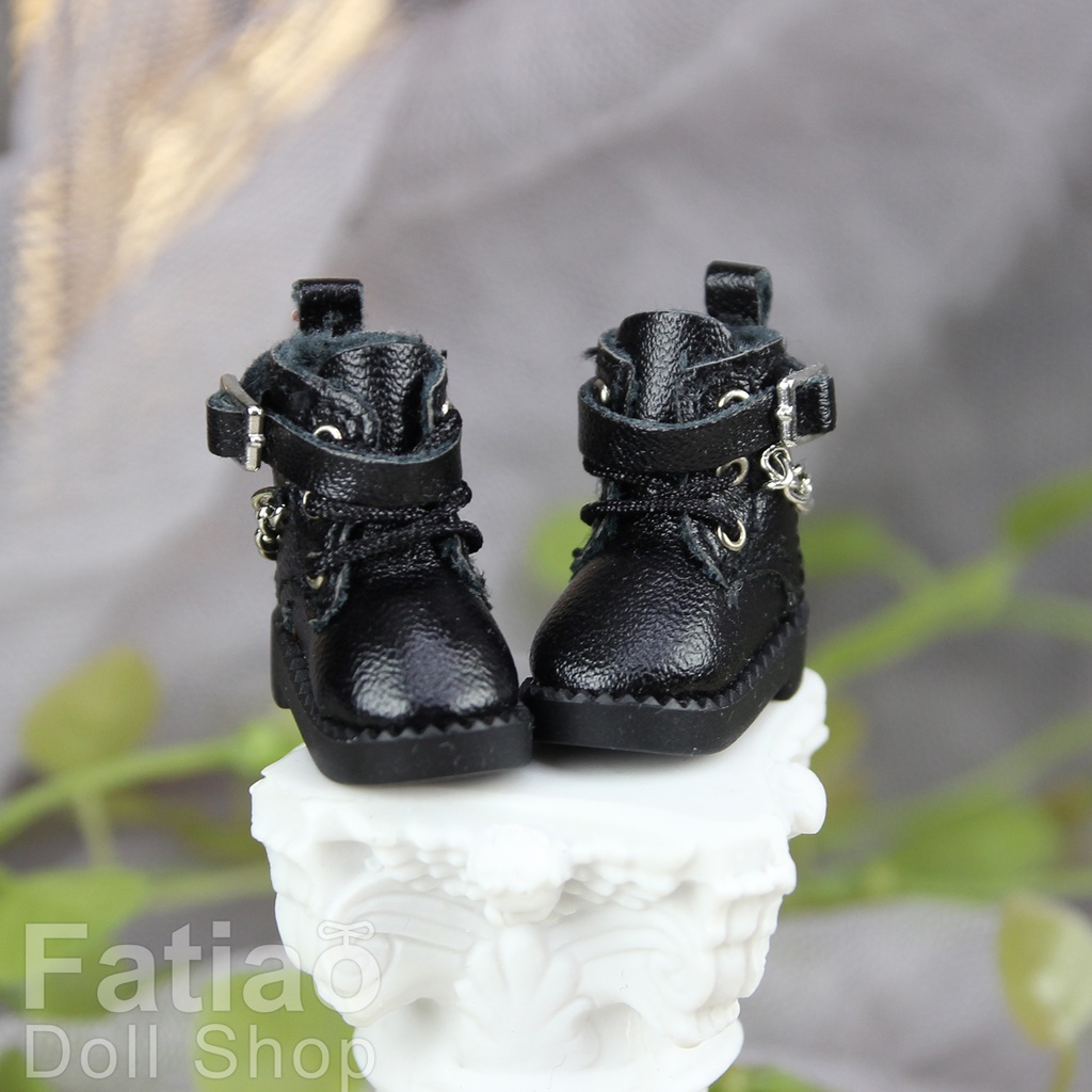 【モンクブーツ B / Obitsu 11 / Blythe / 初代リカちゃん】Fatiao Doll Shop