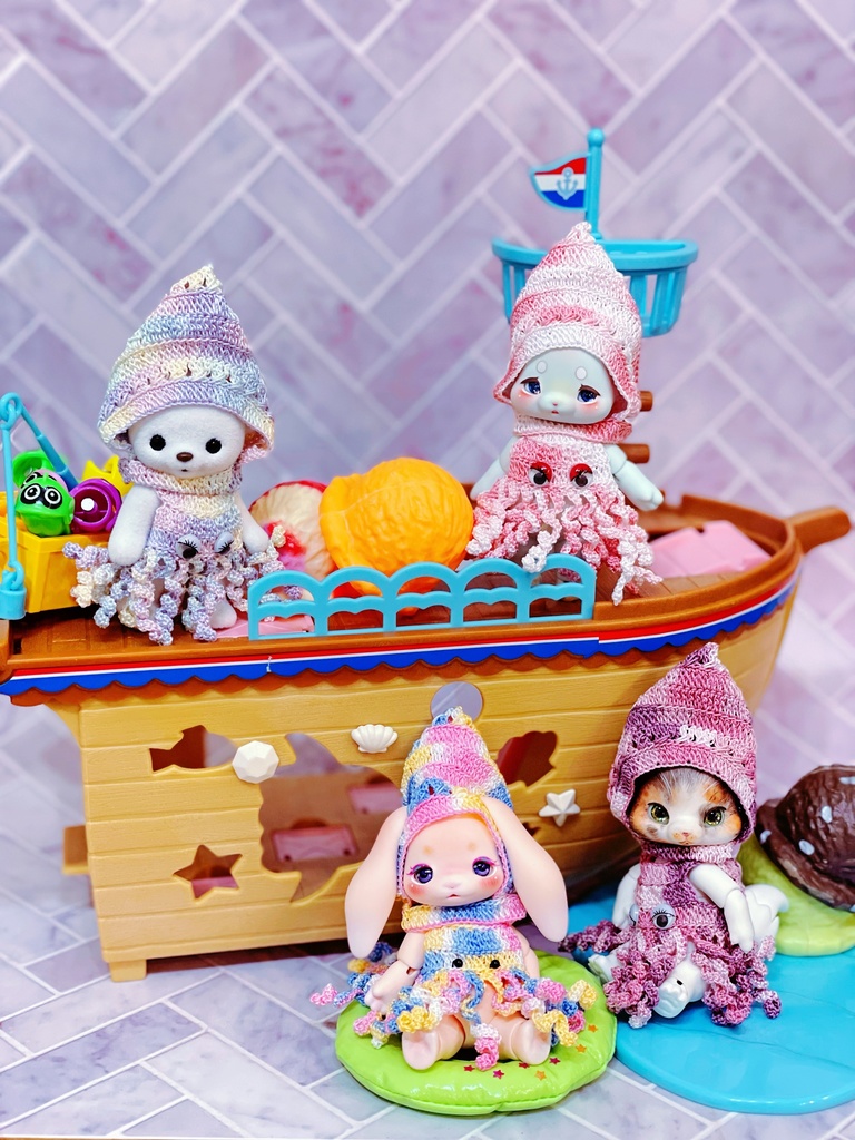 【イカセット cocoriang / Honey Bear ハニーベア / OB11】*CAMD*