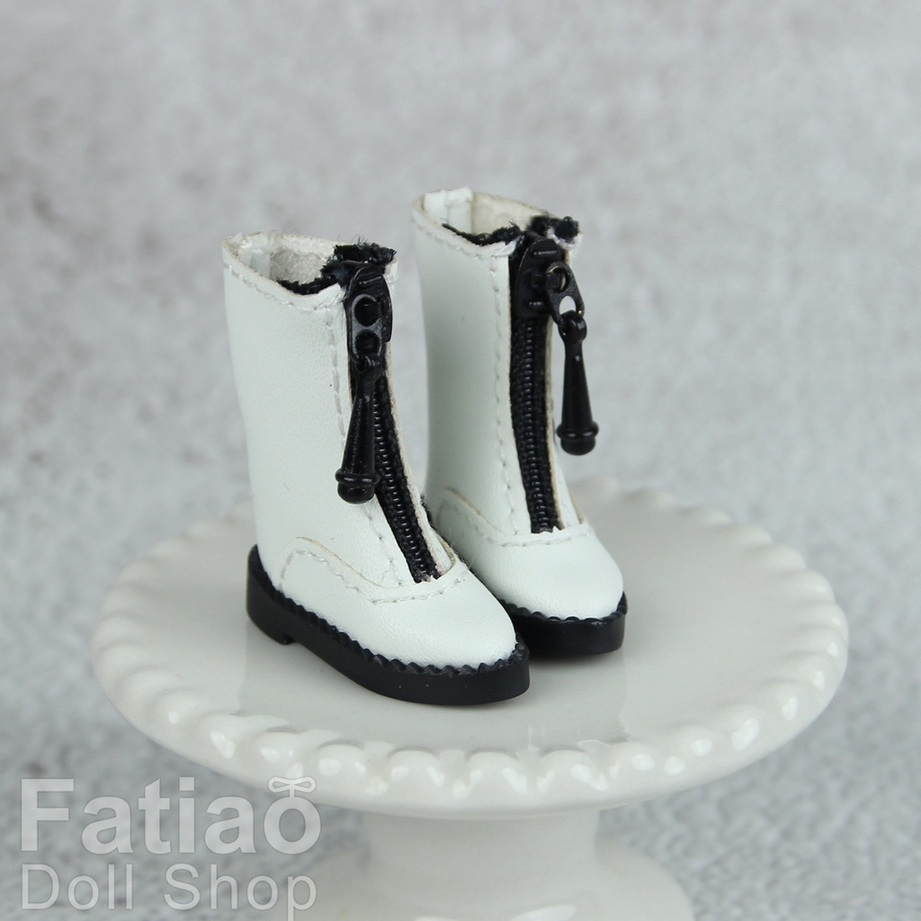 【ジッパーロングブーツ / オビツ11 / 初代リカちゃん / ブライス】Fatiao Doll Shop