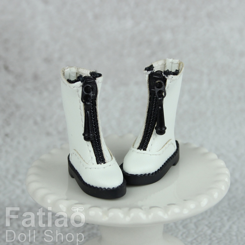 【ジッパーロングブーツ / オビツ11 / 初代リカちゃん / ブライス】Fatiao Doll Shop