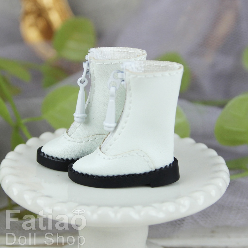 【ジッパーロングブーツ / オビツ11 / 初代リカちゃん / ブライス】Fatiao Doll Shop