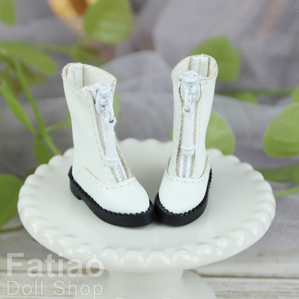【ジッパーロングブーツ / オビツ11 / 初代リカちゃん / ブライス】Fatiao Doll Shop