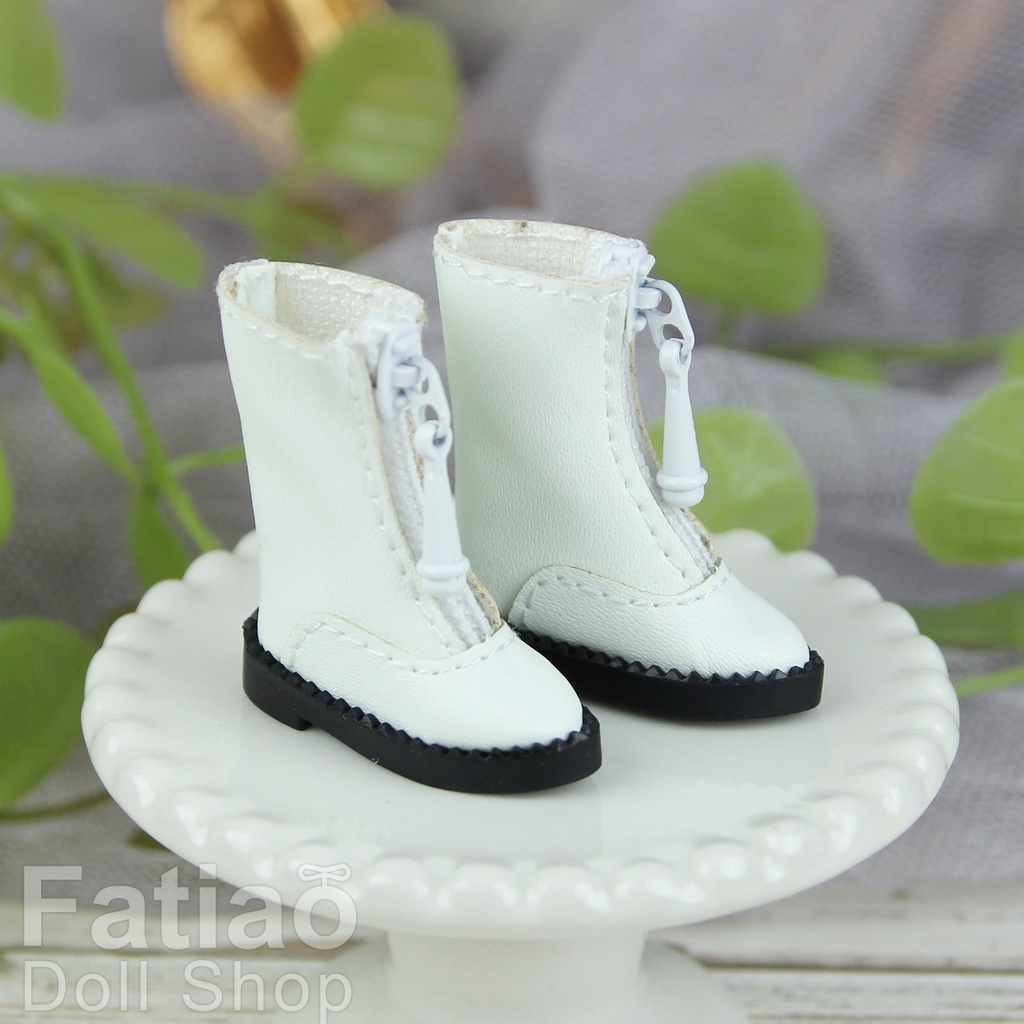 【ジッパーロングブーツ / オビツ11 / 初代リカちゃん / ブライス】Fatiao Doll Shop