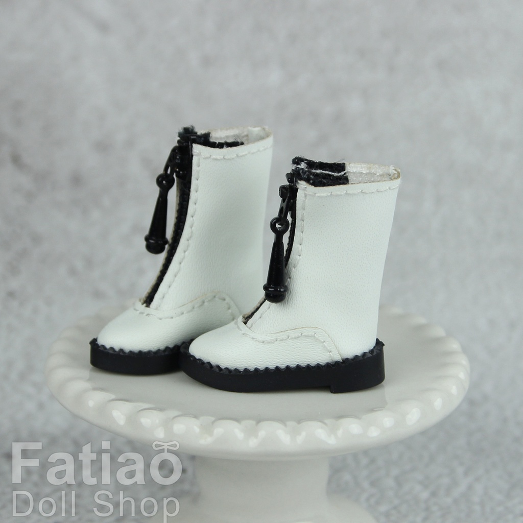 【ジッパーロングブーツ / オビツ11 / 初代リカちゃん / ブライス】Fatiao Doll Shop
