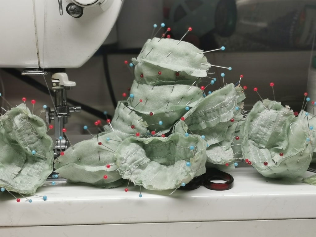 【グリーンレース ドレス セット / プチブライス】Yenyumom