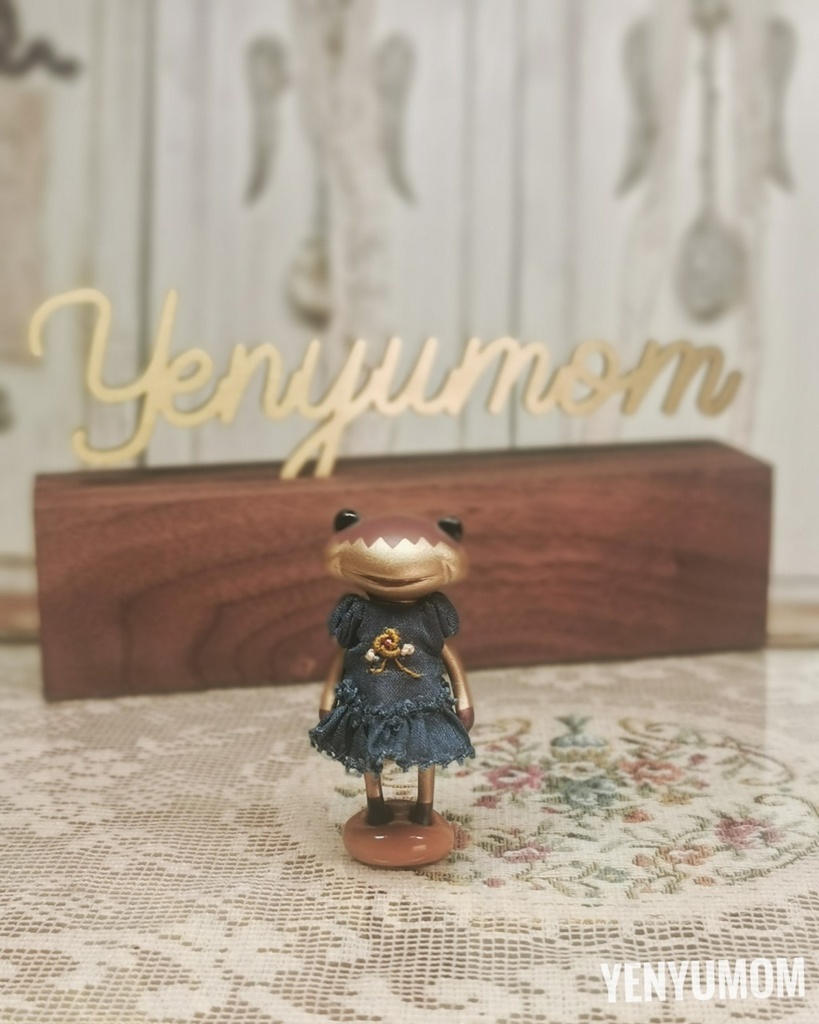 【花の刺繍 ドレス / フォーチュンワンダフレンド】Yenyumom