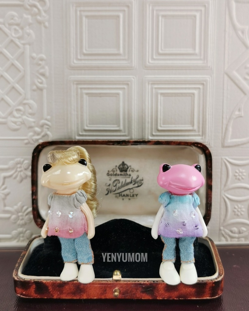 【手染めのトップスとパンツのセット / フォーチュンワンダフレンド】Yenyumom