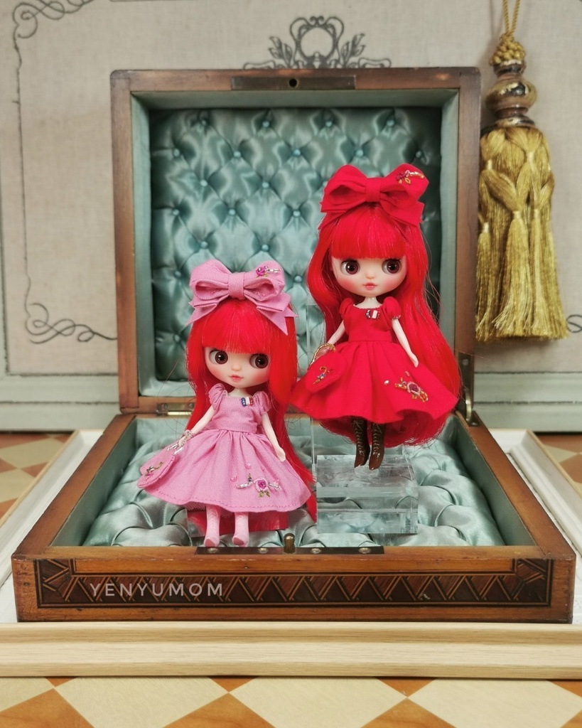 刺繍ドレスセット / プチブライス】Yenyumom - jiwubookstore - BOOTH