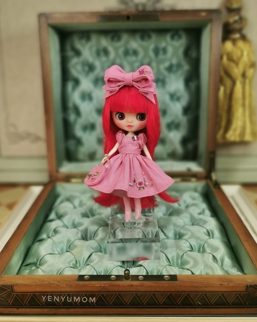 【刺繍ドレスセット / プチブライス】Yenyumom