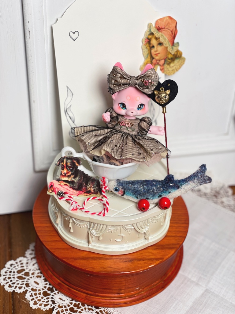 【星紗の夜歩き 刺繍ワンピースセット】KUMUKUKU / Yenyumom