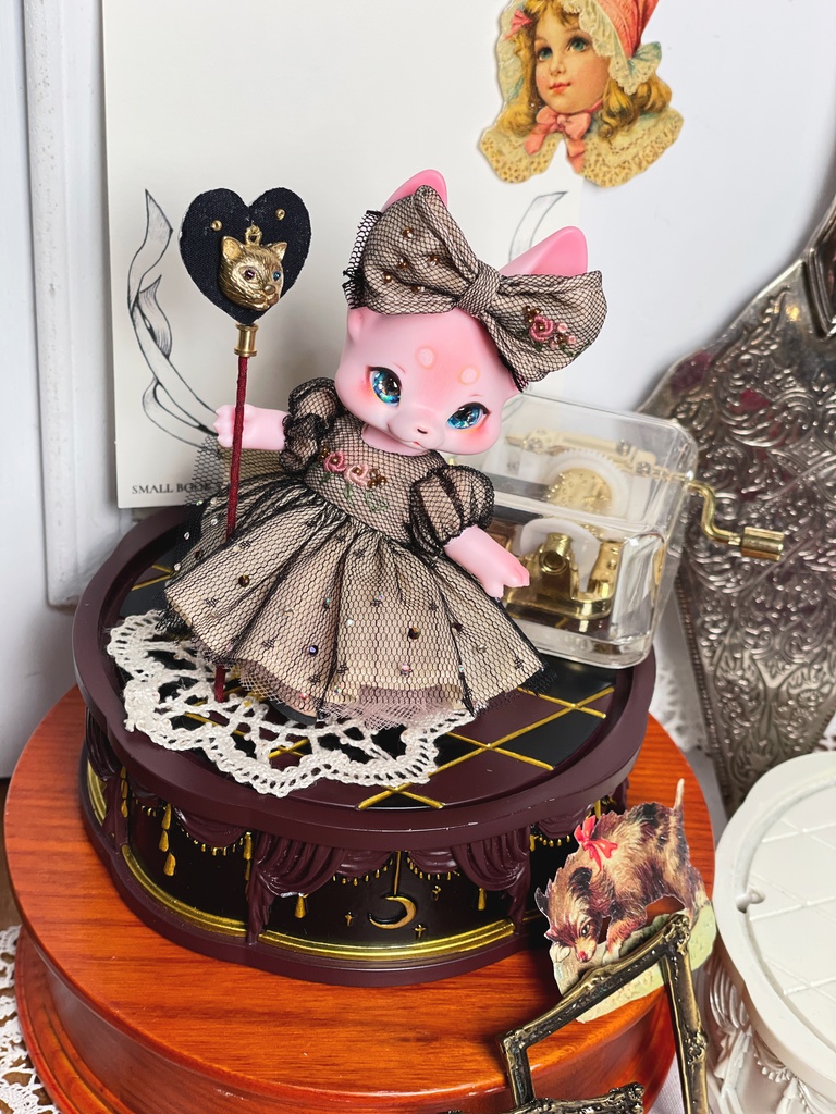 【星紗の夜歩き 刺繍ワンピースセット】KUMUKUKU / Yenyumom