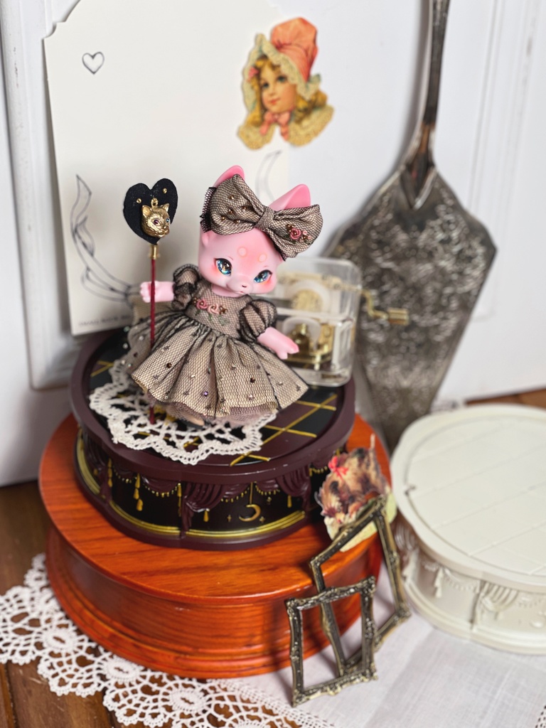 【星紗の夜歩き 刺繍ワンピースセット】KUMUKUKU / Yenyumom