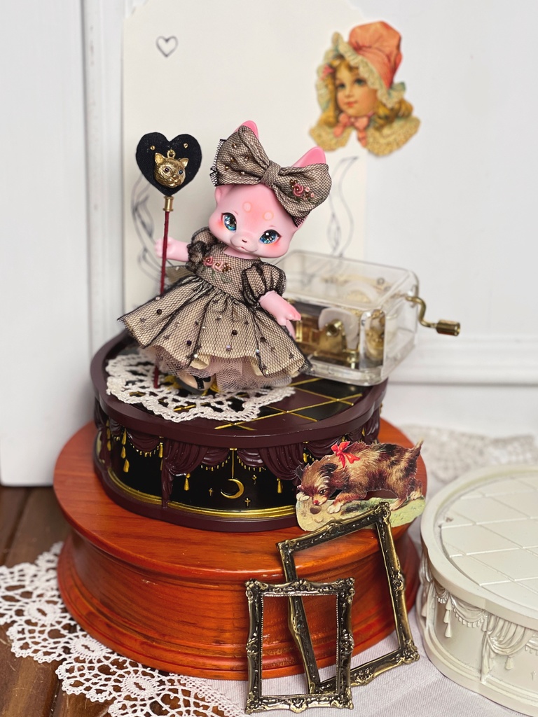 【星紗の夜歩き 刺繍ワンピースセット】KUMUKUKU / Yenyumom