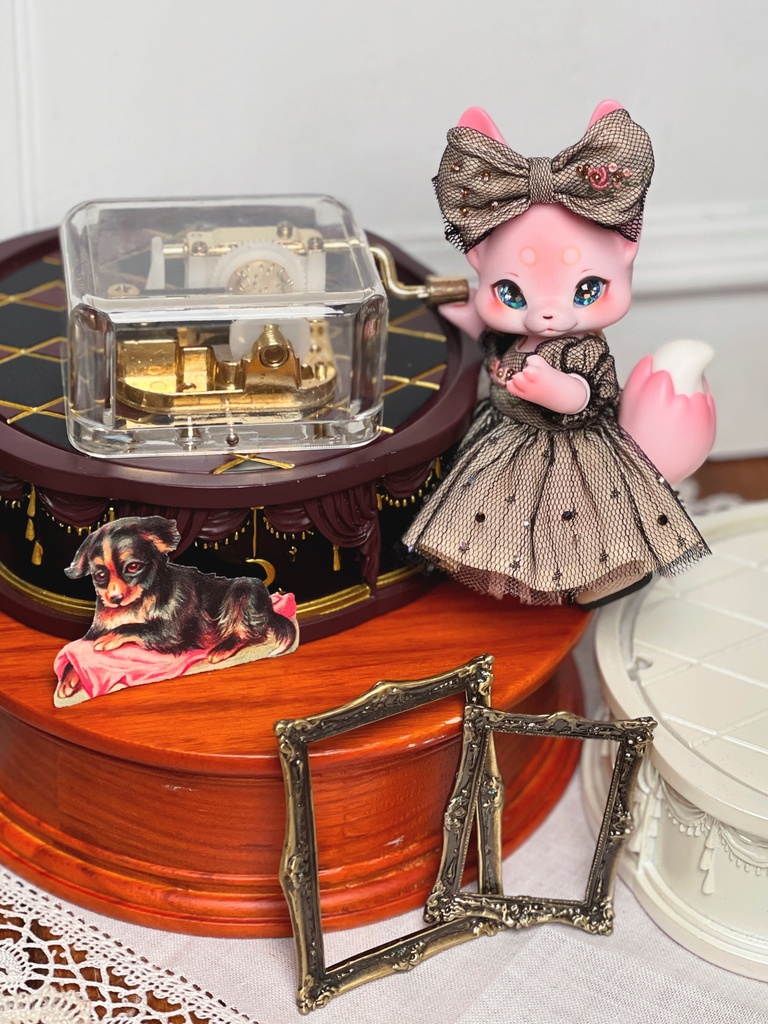 【星紗の夜歩き 刺繍ワンピースセット】KUMUKUKU / Yenyumom