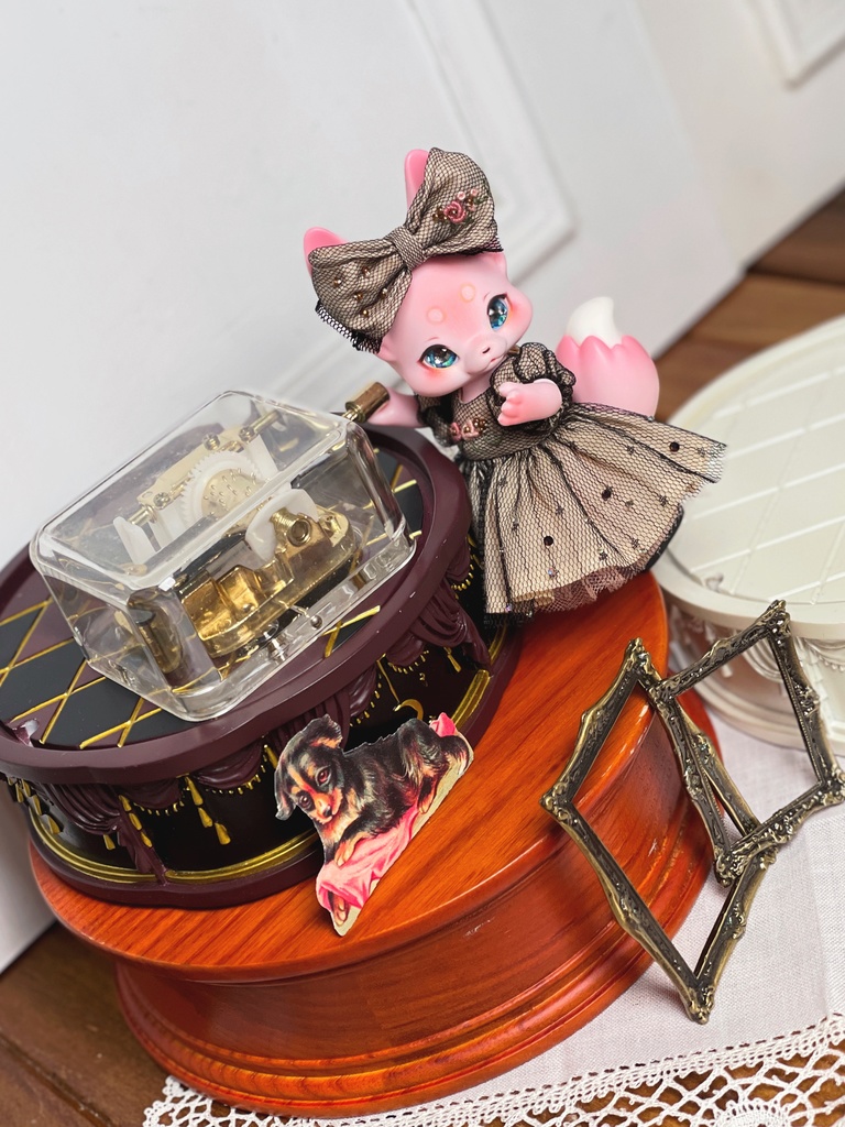 【星紗の夜歩き 刺繍ワンピースセット】KUMUKUKU / Yenyumom