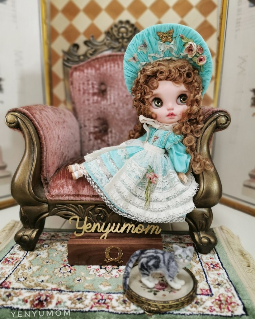 【金色ミントキャンディのお洋服セット】ネオブライス momoko OB24 / Yenyumom