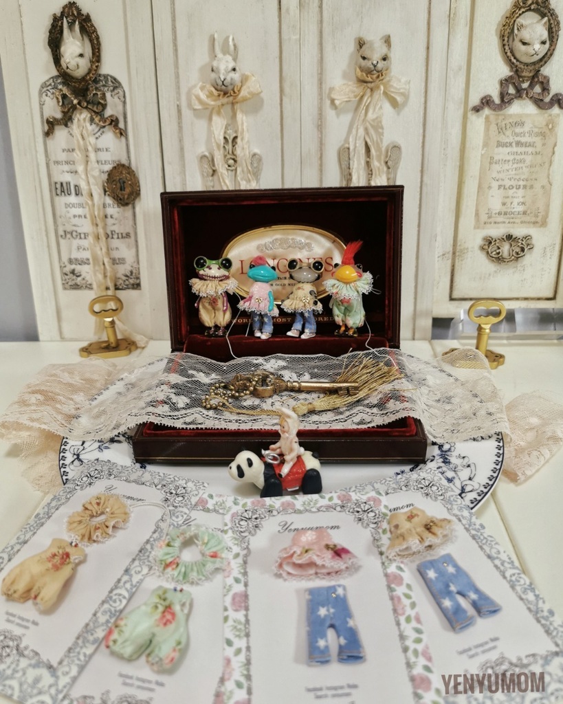 【花柄コーデセット / フォーチュンワンダフレンド】Yenyumom