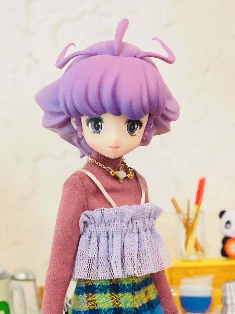 【オーバルホワイトストーン ネックレス】JIWU-6NK-WG ネオブライス momoko OB24 Azone 