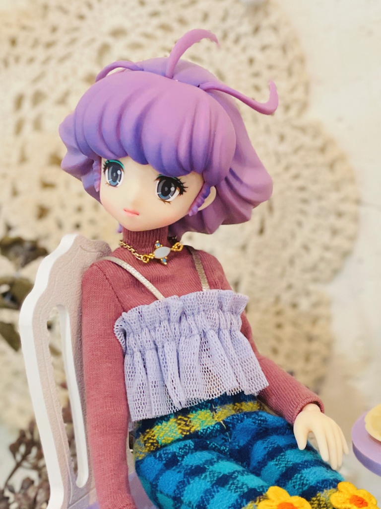 【オーバルホワイトストーン ネックレス】JIWU-6NK-WG ネオブライス momoko OB24 Azone