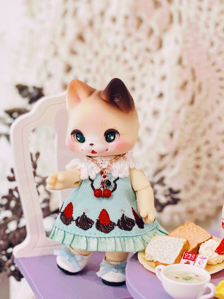 【チェリー ネックレス】ネオブライス momoko OB24 Kumukuku Azone AngelPhilia