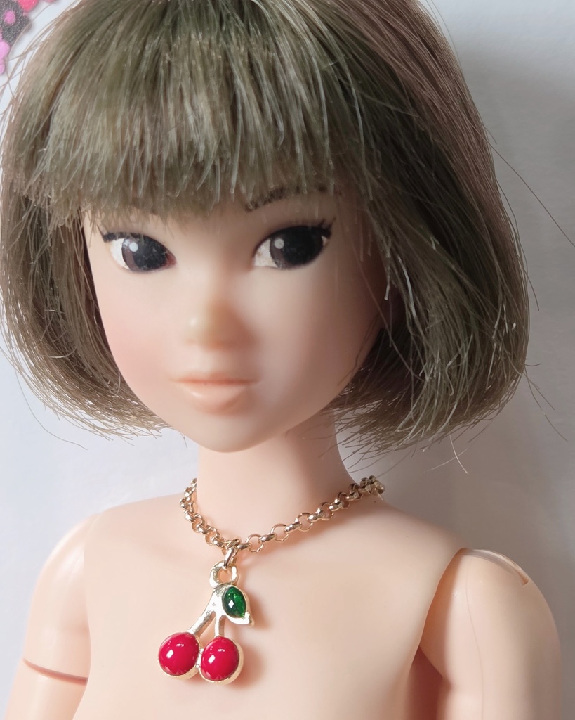 【チェリー ネックレス】ネオブライス momoko OB24 Kumukuku Azone AngelPhilia