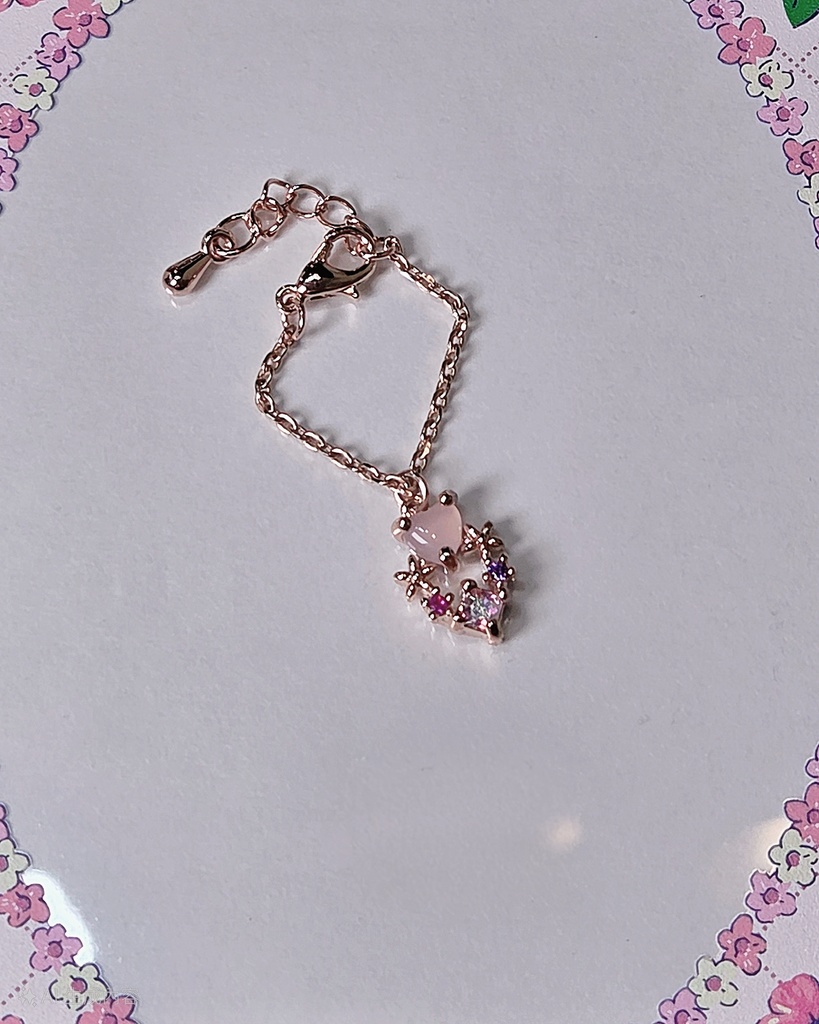 【ピンククリスタル ネックレス】JIWU-6NK-TP ネオブライス momoko OB24 Kumukuku Azone AngelPhilia