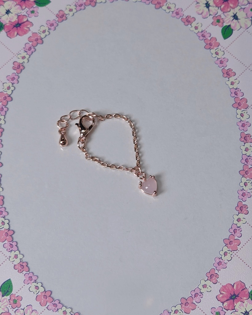 【ピンクのハート ネックレス】JIWU-6NK-PH ネオブライス momoko OB24 Kumukuku Azone AngelPhilia リカちゃん