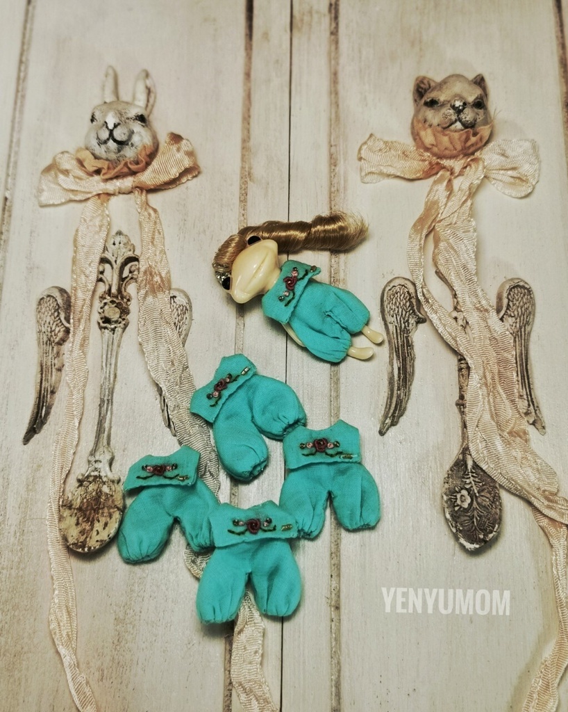 【セーラーカラー ロンパース / フォーチュンワンダフレンド】Yenyumom