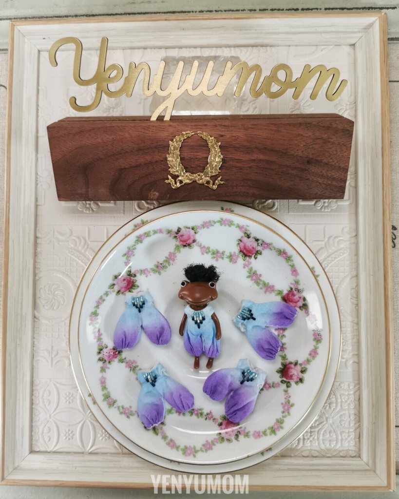 【グラデーション ロンパース / フォーチュンワンダフレンド】Yenyumom