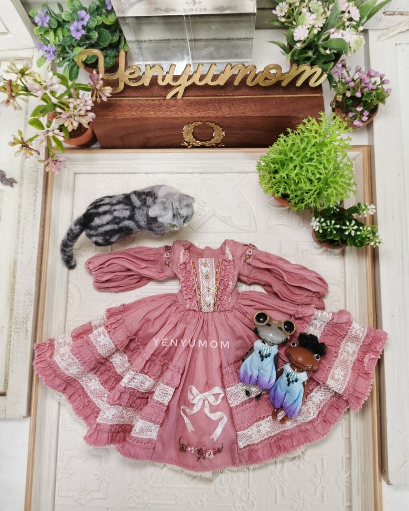 【グラデーション ロンパース / フォーチュンワンダフレンド】Yenyumom