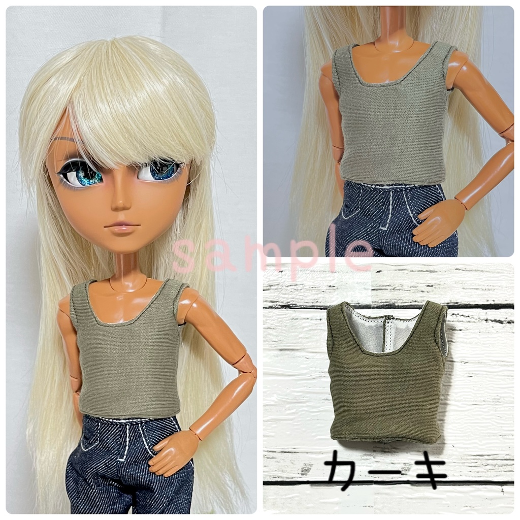 【即納品】1/6サイズ*総裏地タンクトップ