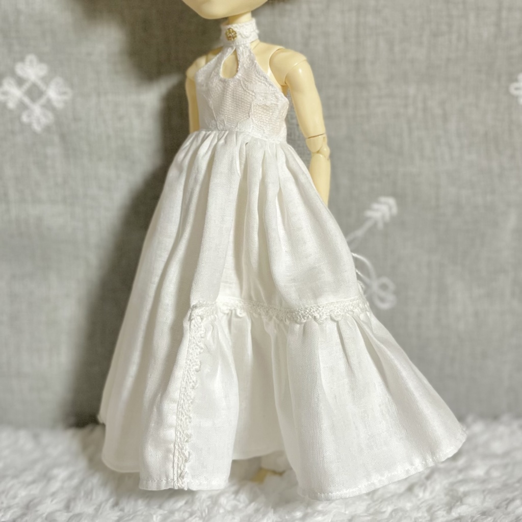 【即納品】1/6サイズ*ワンピースセット(ホワイト)